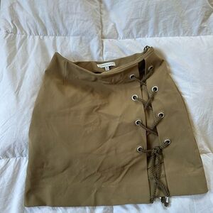 Rebecca Minkoff Lace-Up Skirt